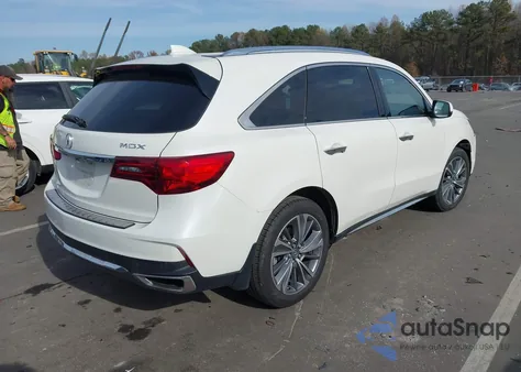 2017 Acura Mdx Technology Package z USA, uszkodzony, nr VIN 5FRYD3H51HB004613